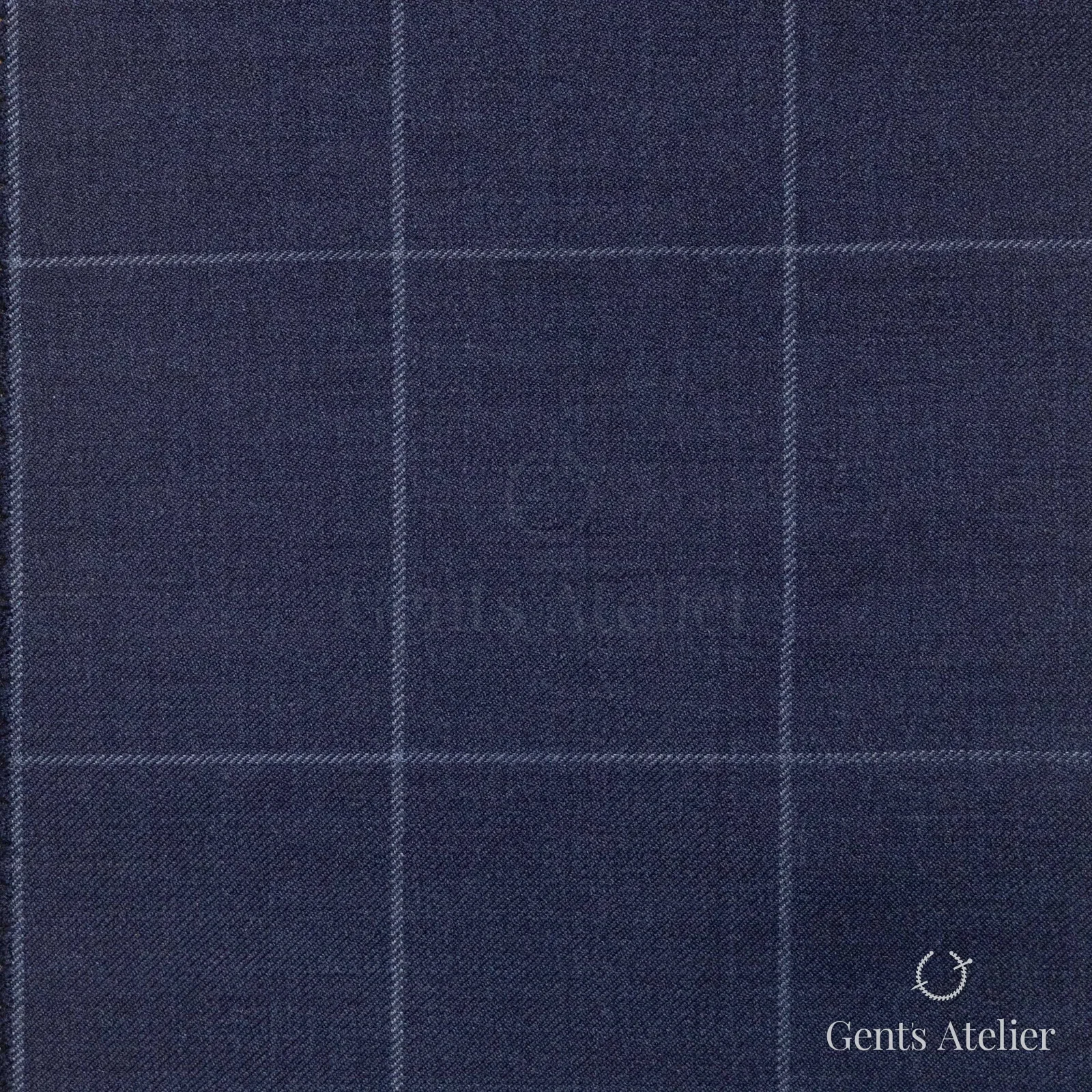 Костюм из Vitale Barberis Canonico 1230005 — тёмно-синий, 100% Шерсть