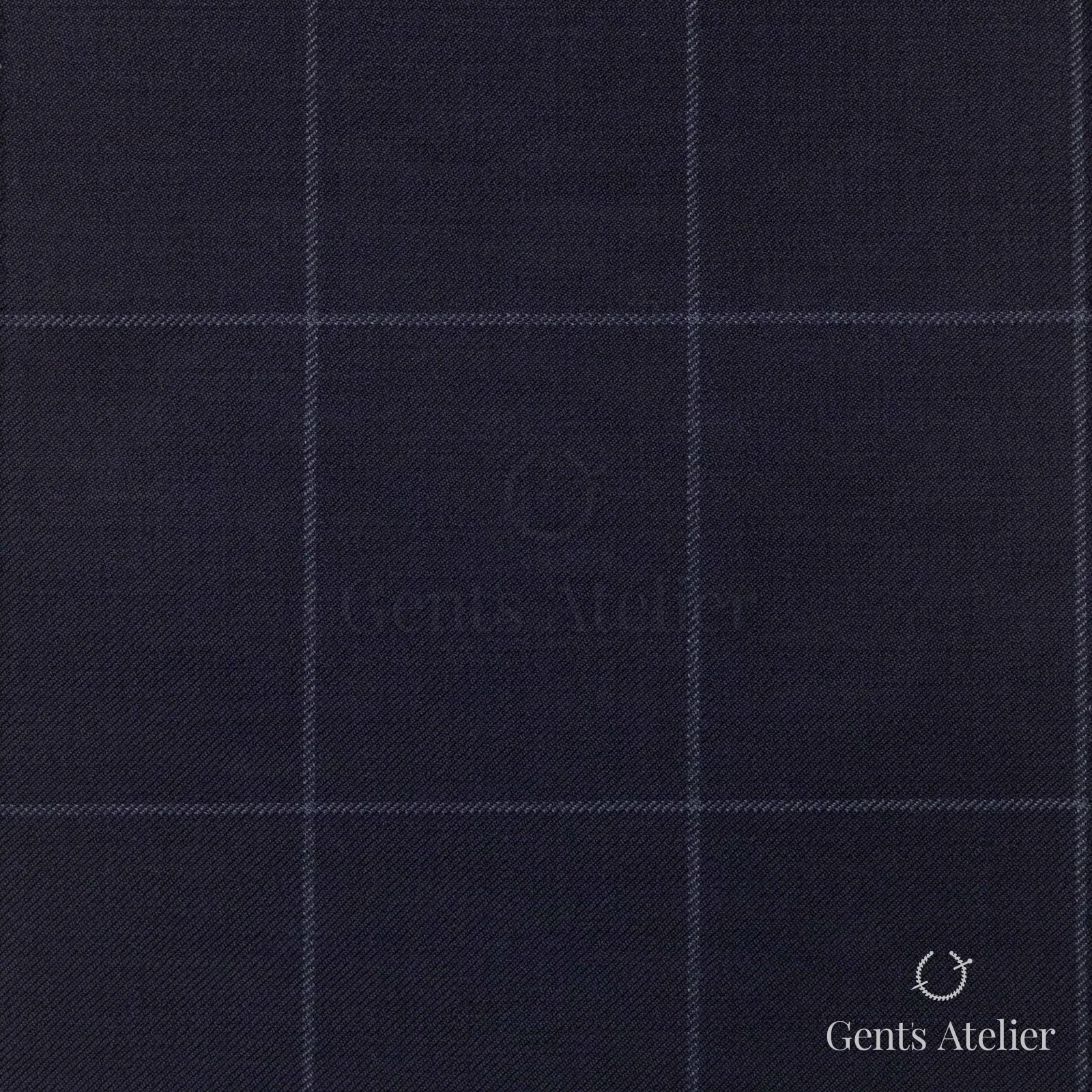Костюм из Vitale Barberis Canonico 1230006 — тёмно-синий, 100% Шерсть