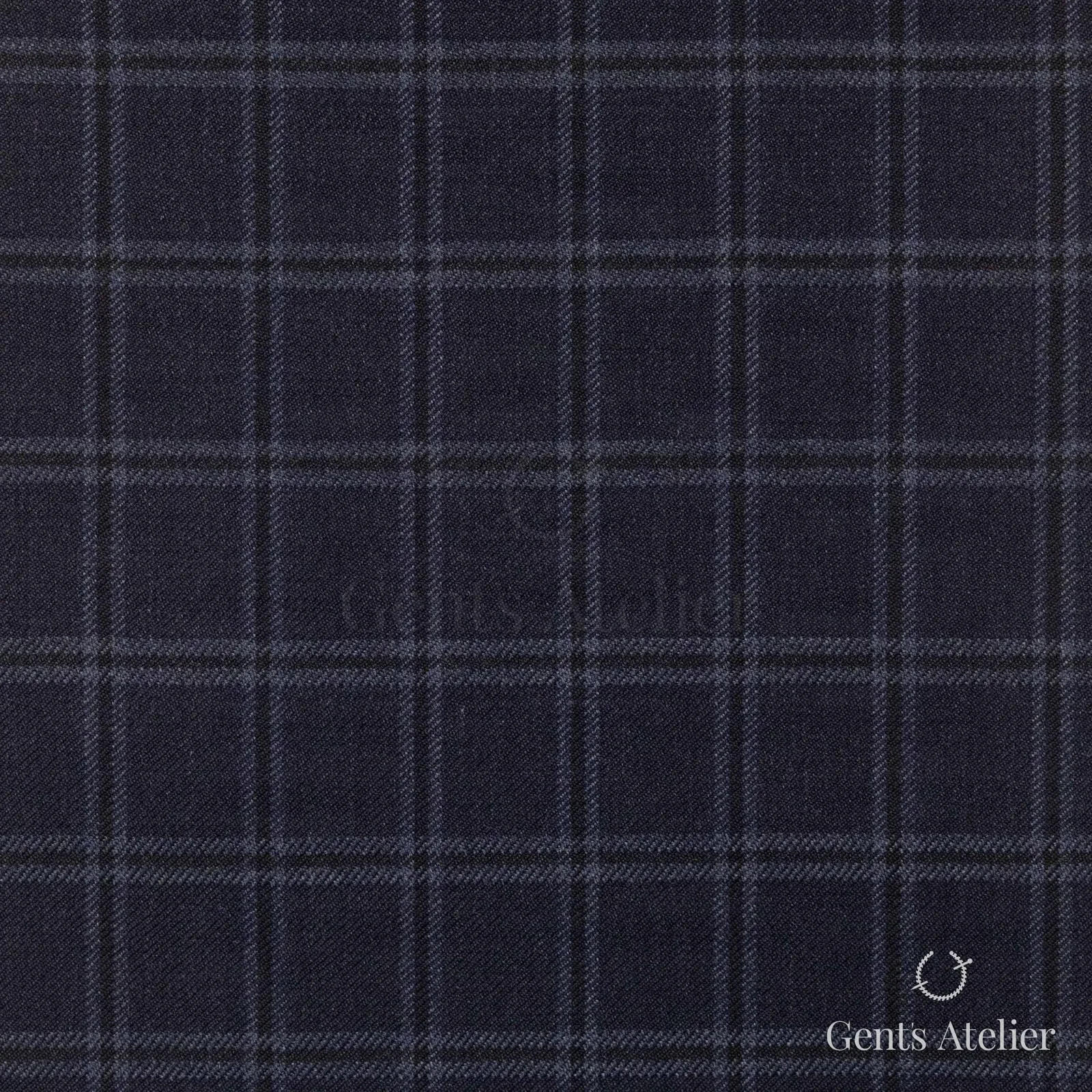 Костюм из Vitale Barberis Canonico 1230008 — тёмно-синий, 100% Шерсть