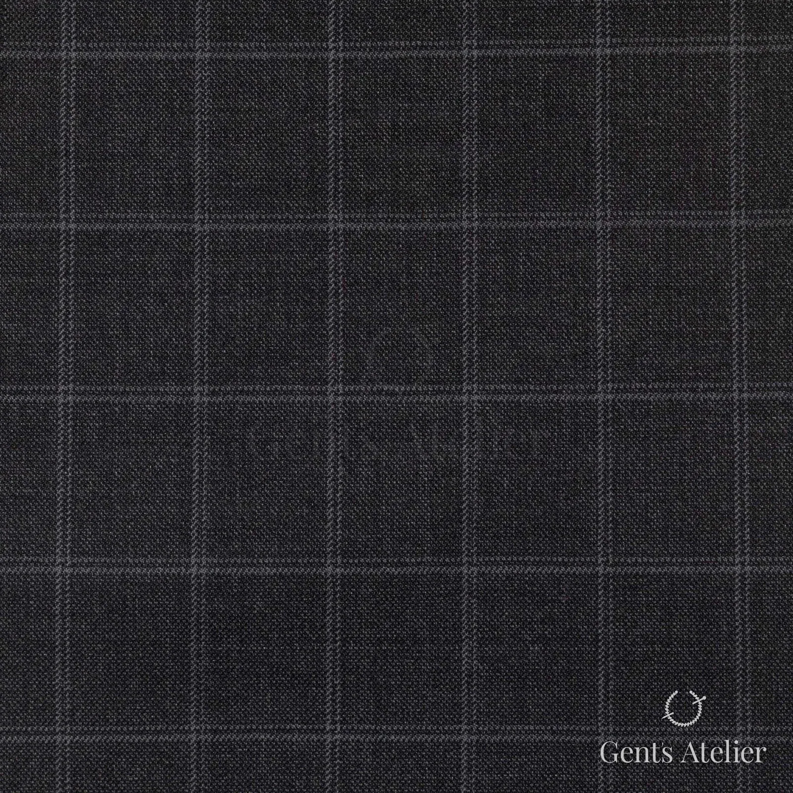 Костюм из Vitale Barberis Canonico 1260015 — тёмно-серый, 100% Шерсть