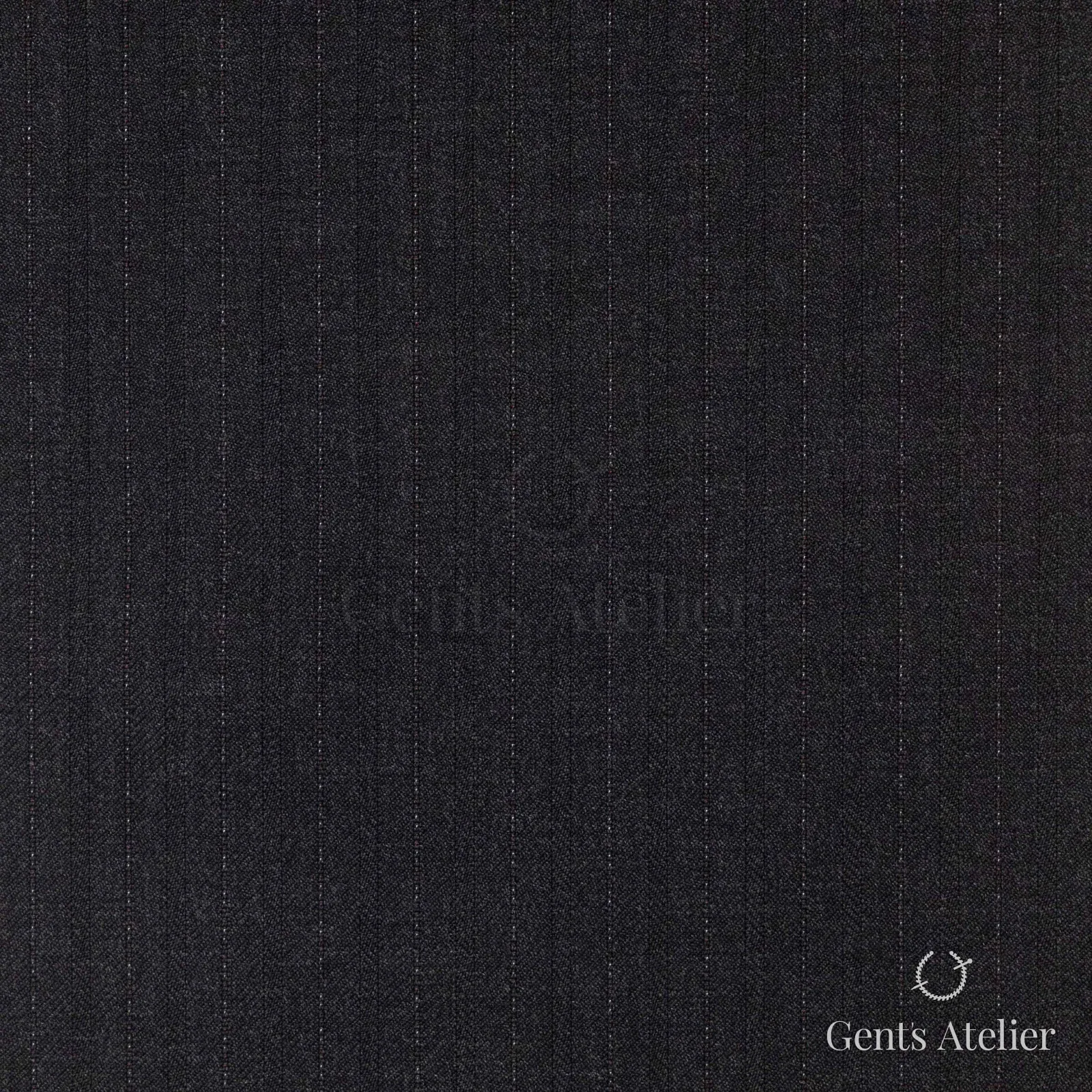 Костюм из Vitale Barberis Canonico 1230118 — чёрный с полосой, 100% Шерсть
