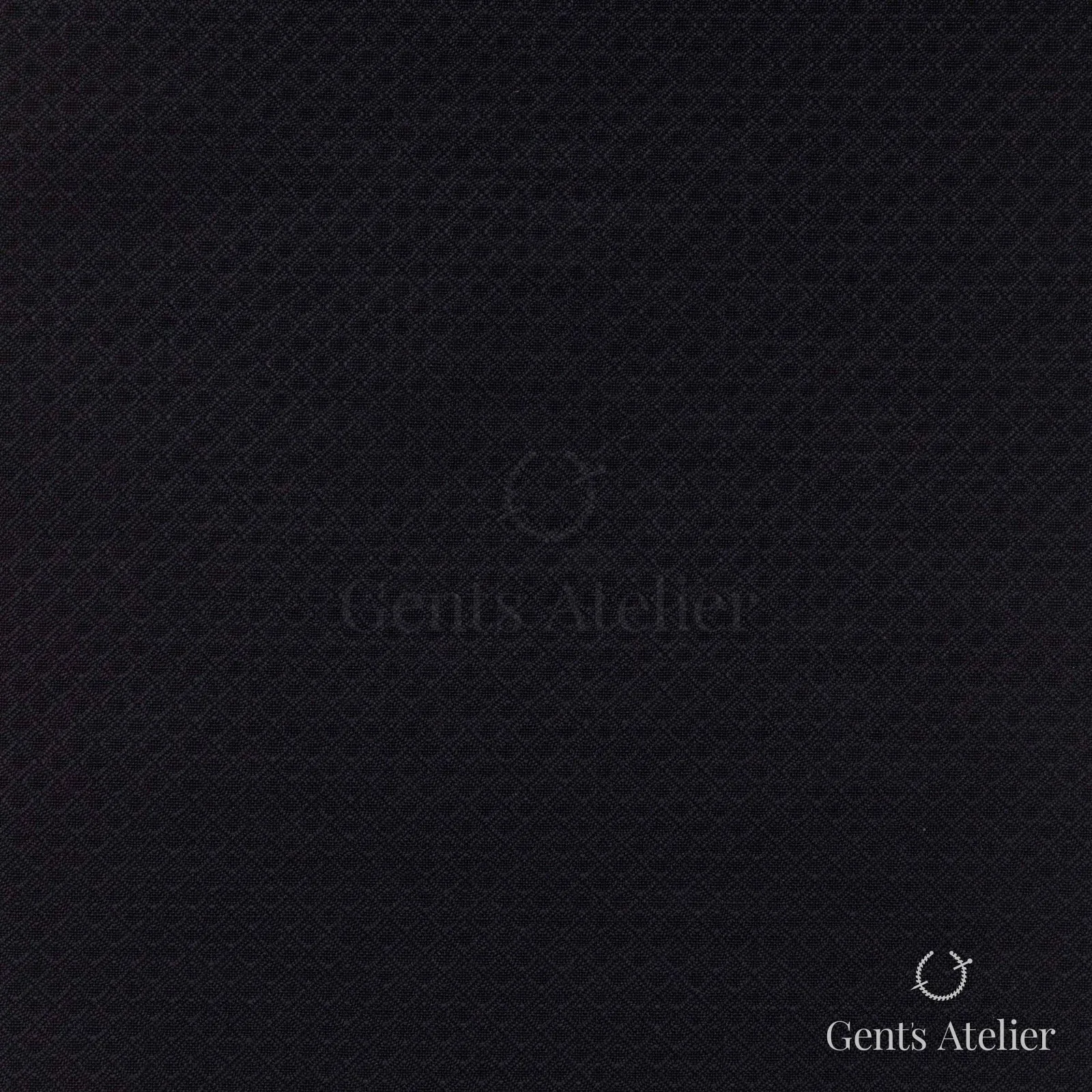 Костюм из Vitale Barberis Canonico 1230228 — тёмно-синий с микро-ромбом, 100% Шерсть