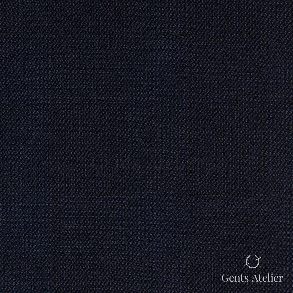 Костюм из Vitale Barberis Canonico 8015 — почти чёрный тёмно-синий, 100% Шерсть
